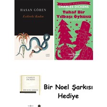 Everest Yayınları Eşikteki  Kadın + Tuhaf Bir Yılbaşı Öyküsü + Bir Noel Şarkısı