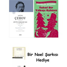 Alfa Yayınları Anton Çehov Bütün Eserleri 13 (Ciltli) + Tuhaf Bir Yılbaşı Öyküsü + Bir Noel Şarkısı