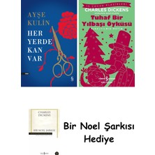 Everest Yayınları Her Yerde Kan Var (Ciltli) + Tuhaf Bir Yılbaşı Öyküsü + Bir Noel Şarkısı