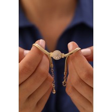 Yavuz Kuyumculuk 14 Ayar Altın Balık Sırtı Coronet Bileklik