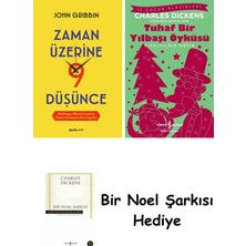Alfa Yayınları Zaman Üzerine Dokuz Düşünce + Tuhaf Bir Yılbaşı Öyküsü + Bir Noel Şarkısı
