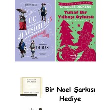 Alfa Yayınları Üç Silahşörler 5 - Demir Maskeli Adam (Ciltli) + Tuhaf Bir Yılbaşı Öyküsü + Bir Noel Şarkısı