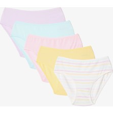 Penti Kız Çocuk Stripe Çok Renkli 5'li Slip