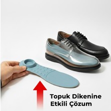Growish GR0449 Hakiki Deri Topuk Dikeni ve Şeker Hastalarına Özel Üretim Klasik Bağcıklı Günlük Ayakkabı