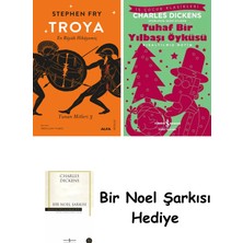 Alfa Yayınları Troya - En Büyük Hikâyemiz + Tuhaf Bir Yılbaşı Öyküsü + Bir Noel Şarkısı