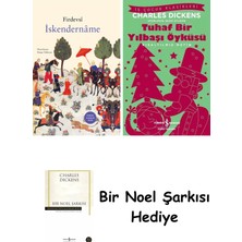 Kapı Yayınları Iskendernâme (Ciltli) + Tuhaf Bir Yılbaşı Öyküsü + Bir Noel Şarkısı