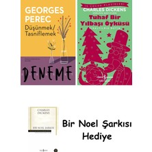 Everest Yayınları Düşünmek Tasniflemek + Tuhaf Bir Yılbaşı Öyküsü + Bir Noel Şarkısı