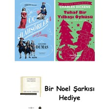 Alfa Yayınları Üç Silahşörler 4 - Louise De La Valliere (Ciltli) + Tuhaf Bir Yılbaşı Öyküsü + Bir Noel Şarkısı
