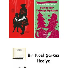 Alfa Yayınları Emile Ya Da Eğitim Üzerine (Ciltli) + Tuhaf Bir Yılbaşı Öyküsü + Bir Noel Şarkısı