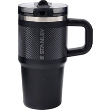 Stanley Copo The Quencher Protour Flip Straw Pipetli Termos 0,6 L Siyah