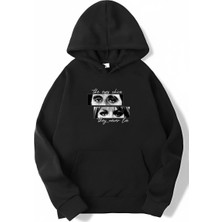Brz Collection Unisex Oversize Scarface Hoodie Siyah
