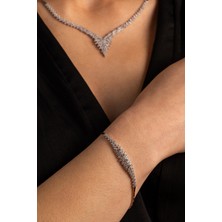 Yavuz Kuyumculuk 14 Ayar Altın Beyaz Altın Bileklik