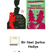 Alfa Yayınları Kamelyalı Kadın + Tuhaf Bir Yılbaşı Öyküsü + Bir Noel Şarkısı