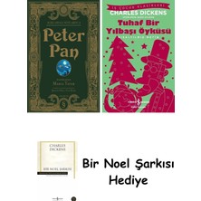 Everest Yayınları Açıklamalı Notlarıyla Peter Pan (Ciltli) + Tuhaf Bir Yılbaşı Öyküsü + Bir Noel Şarkısı
