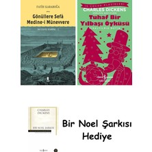 Kapı Yayınları Gönüllere Sefâ - Medine-I Münevvere (Ciltli) + Tuhaf Bir Yılbaşı Öyküsü + Bir Noel Şarkısı