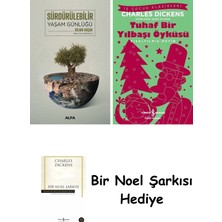 Alfa Yayınları Sürdürülebilir Yaşam Günlüğü 2024 + Tuhaf Bir Yılbaşı Öyküsü + Bir Noel Şarkısı