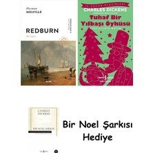 Alfa Yayınları Redburn - Ilk Seferi (Ciltli) + Tuhaf Bir Yılbaşı Öyküsü + Bir Noel Şarkısı