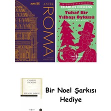 Alfa Yayınları Antik Roma Eksiksiz Görsel Tarih (Ciltli) + Tuhaf Bir Yılbaşı Öyküsü + Bir Noel Şarkısı