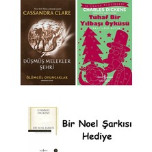 Artemis Yayınları Ölümcül Oyuncaklar 4. Kitap - Düşmüş Melekler Şehri + Tuhaf Bir Yılbaşı Öyküsü + Bir Noel Şarkısı