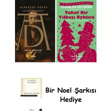 Alfa Yayınları Albrecht Dürer - Hayatı ve Sanatı (Ciltli) + Tuhaf Bir Yılbaşı Öyküsü + Bir Noel Şarkısı