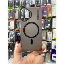 Elixem İphone 16 Uyumlu Siyah Ticket Mat İnce Kılıf