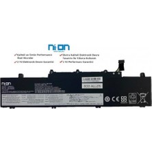 Nion Lenovo Thinkpad E15 Gen 2 20TD 20TE,THINKPAD E15 Gen 2 Type 20T8 20T9 Notebook Batarya - Pil