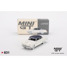 Mini Gt 1/64 Lincoln Capri 1954 Arctic White Atlan MGT00631