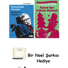 Alfa Yayınları Sonsuzluğa Yolculuk - Stephen’la Hayatım + Tuhaf Bir Yılbaşı Öyküsü + Bir Noel Şarkısı