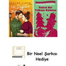 Artemis Yayınları Hiç Değilse Nefret Olsun + Tuhaf Bir Yılbaşı Öyküsü + Bir Noel Şarkısı