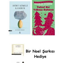 Everest Yayınları Dört Köşeli Kambur + Tuhaf Bir Yılbaşı Öyküsü + Bir Noel Şarkısı