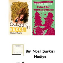 Artemis Yayınları Balkonlu Bakkal + Tuhaf Bir Yılbaşı Öyküsü + Bir Noel Şarkısı