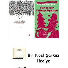 Everest Yayınları Dünya Lekesi (Ciltli) + Tuhaf Bir Yılbaşı Öyküsü + Bir Noel Şarkısı