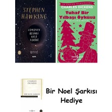 Alfa Yayınları Zamanın Resimli Kısa Tarihi (Ciltli) + Tuhaf Bir Yılbaşı Öyküsü + Bir Noel Şarkısı