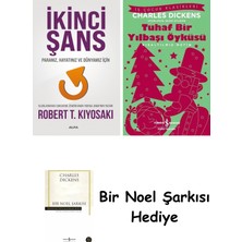 Alfa Yayınları Ikinci  Şans + Tuhaf Bir Yılbaşı Öyküsü + Bir Noel Şarkısı