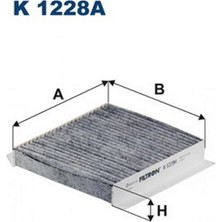 Filtron Mtxdpn Kabin Filtre Citro N Nemo; Fiat Dobl -Dobl Cargo 152/263 -Fiorino Ii-Linea-Qubo-Tipo/aegea