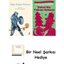 Kapı Yayınları Oğuz Kağan Destanı + Tuhaf Bir Yılbaşı Öyküsü + Bir Noel Şarkısı