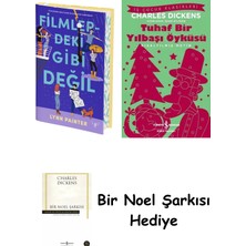 Artemis Yayınları Filmlerdeki Gibi Değil (Ciltli) + Tuhaf Bir Yılbaşı Öyküsü + Bir Noel Şarkısı