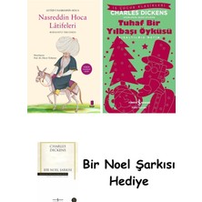 Kapı Yayınları Nasreddin Hoca Latîfeleri + Tuhaf Bir Yılbaşı Öyküsü + Bir Noel Şarkısı