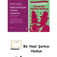 Everest Yayınları Kendi Heykelini  Yontan Kadınlar + Tuhaf Bir Yılbaşı Öyküsü + Bir Noel Şarkısı