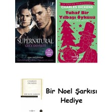 Artemis Yayınları Supernatural - Gece Dehşeti + Tuhaf Bir Yılbaşı Öyküsü + Bir Noel Şarkısı