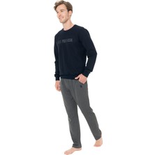 Us Polo Erkek Uzun Kol Pijama Takım 18934