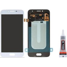Yedcom Samsung J2 J200 BEYAZ Uyumlu Ekran Lcd Dokunmatik B7000 15ML Yapıştırıcı ile beraber Yc