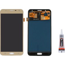 Yedcom Samsung J7 CORE J701F GOLD Uyumlu Ekran Lcd Dokunmatik B7000 15ML Yapıştırıcı ile beraber Yc