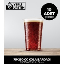 75/250 cc Kola Bardağı 10 Adet