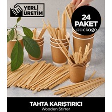 Tahta Karıştırıcı - (24 Paket)