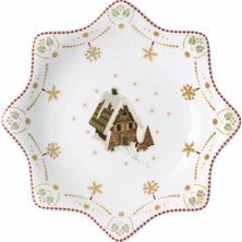 Hutschenreuther Yıldız Tabak 25 cm Christmas Love-Tekli