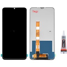 Yedcom Oppo Realme C21S Uyumlu Ekran Lcd Dokunmatik B7000 15ML Yapıştırıcı ile beraber Yc