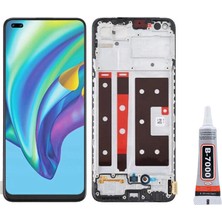Yedcom Oppo Reno 4 Lite Çıtalı Uyumlu Ekran Lcd Dokunmatik B7000 15ML Yapıştırıcı ile beraber Yc