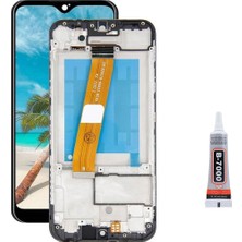 Yedcom Samsung A01 A015F Çıtalı Uyumlu Ekran Lcd Dokunmatik B7000 15ML Yapıştırıcı ile beraber Yc