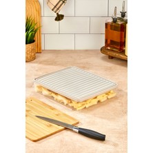 Mega Saklama Kabı Seti – 10’lu x 2.5l (Toplam 25L) | Hava ve Su Geçirmez | Dondurucuya Uygun